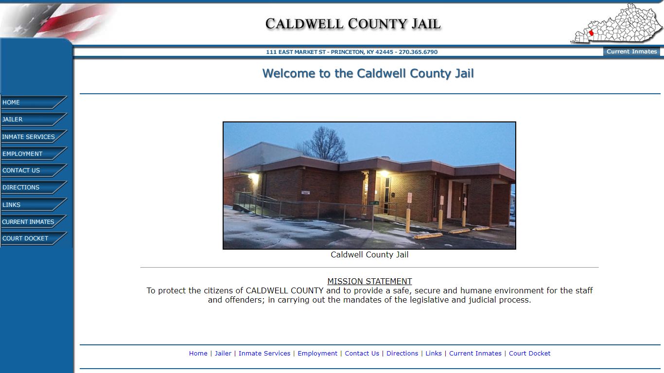 Welcome to the Caldwell County Jail