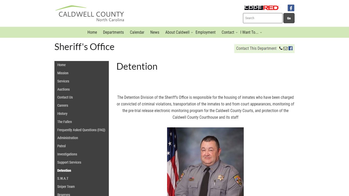 Detention - Caldwell County, NC