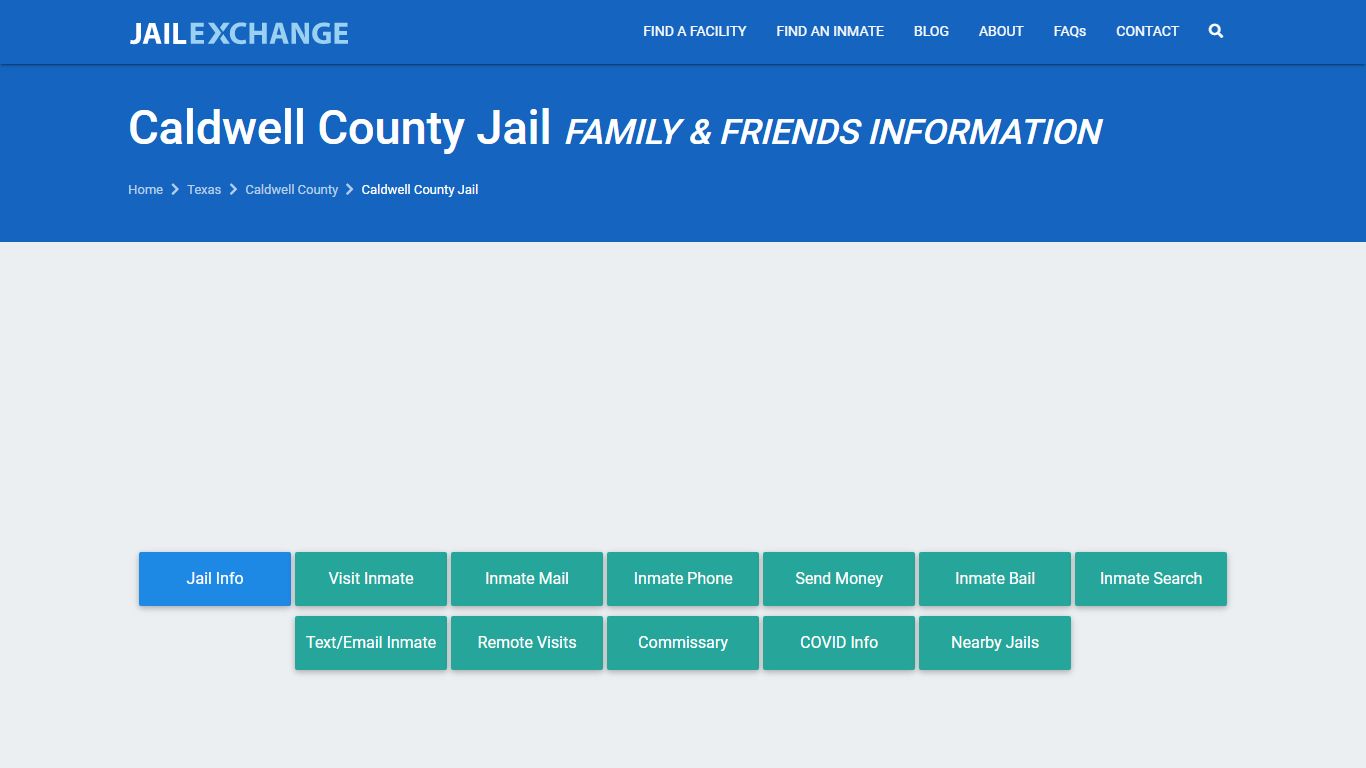 Caldwell County Jail TX | Booking, Visiting, Calls, Phone